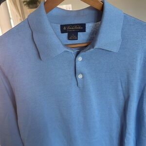 Brooks brothers sweater shirt. Light blue color